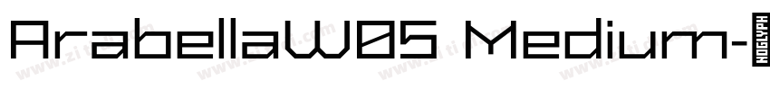 ArabellaW05 Medium字体转换 ArabellaW05 Medium字体转换